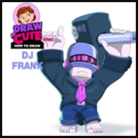 How to Draw Dj Frank | Brawl Stars