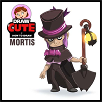 How to Draw Mortis | Brawl Stars