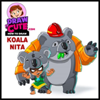 How to Draw Koala Nita Skin | Brawl Stars