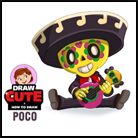 How to Draw Poco | Brawl Stars