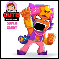 How to Draw Super Sandy | Brawl Stars