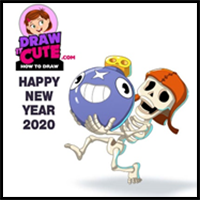 How to Draw Skeleton with Tick's head | Brawl Stars