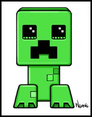 How To Draw A Easy Minecraft Person