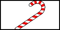 How to Draw a Cartoon Candy Cane