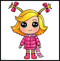 How to Draw Cindy Lou Who | The Grinch