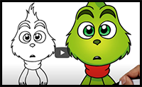 How to Draw Young Grinch