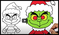 How to Draw the Grinch