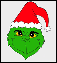 How to Draw The Grinch