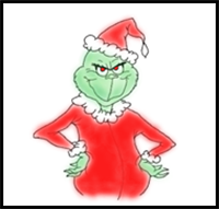 How to Draw The Grinch