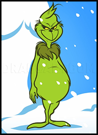 How to Draw the Grinch, the Grinch