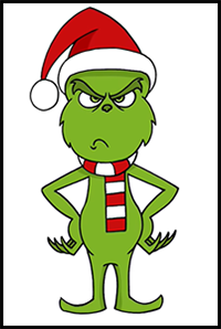 How to Draw the Grinch