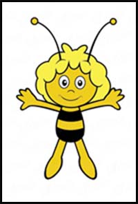 Learn to Draw Maya the Bee