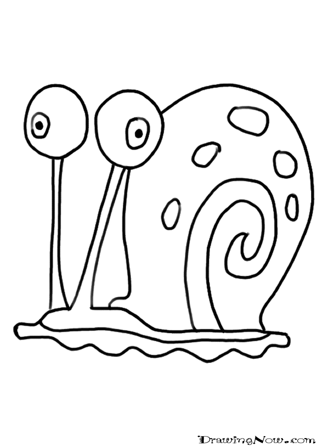 How to Draw Snails : Drawing Tutorials & Drawing & How to Draw Snails