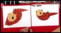 How to Draw an Otter with Shapes for Young Artists