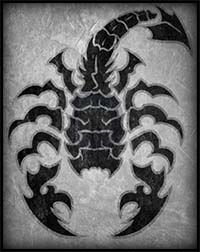 How to Draw a Scorpion Tattoo