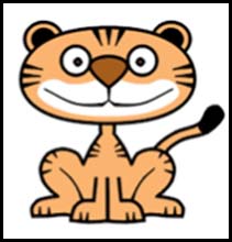 How to Draw Cartoon Tigers