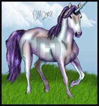 How to Draw a Sky Unicorn