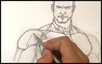 How to Draw IRON MAN (Avengers: Endgame) | Narrated Easy Step-by-Step Tutorial