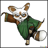 How to Draw Master Shifu, Kung Fu Panda