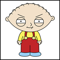 How to Draw Stewie Griffin from Family Guy