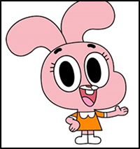 How To Draw The Amazing Adventures Of Gumball Cartoon Characters Drawing Tutorials Drawing How To Draw The Amazing Adventures Of Gumball Illustrations Drawing Lessons Step By Step Techniques For