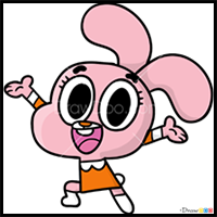 How to Draw Anais, Gumball