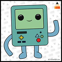 How to Draw BMO from Adventure Time