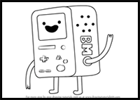 How to Draw BMO from Adventure Time