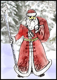 Santa Claus Drawing