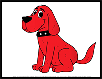 How to Draw Clifford the Big Red Dog