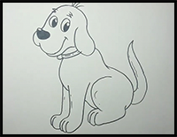 How to Draw Clifford the Big Red Dog