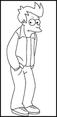 How to Draw Fry From Futurama