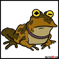 How to draw Hypnotoad from Futurama