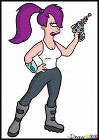 How to Draw Turanga Leela, Futurama