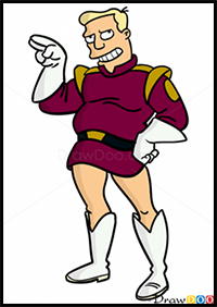 How to Draw Zapp Brannigan, Futurama