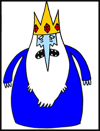 How to Draw Adventure Time | Ice King