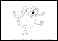 How to Draw Jake from Adventure Time