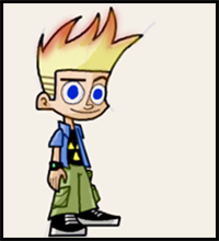 How to Draw Johnny Test