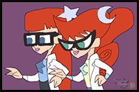 How to Draw Susan & Mary from Johnny Test