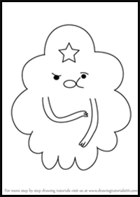 How to Draw Lumpy Space Princess from Adventure Time