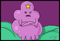 How to Draw Lumpy Space Princess from Adventure Time