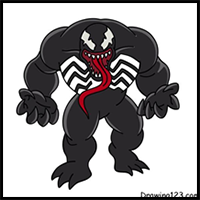 Venom Drawing