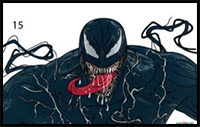 How to Draw Venom: Easy Drawing Tutorials