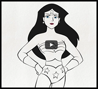 How to Draw Wonder Woman (Justice League)