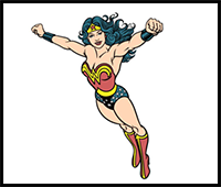 How to Draw Wonder Woman – A Step by Step Guide