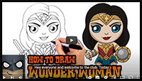 How to Draw Wonder Woman | Justice League