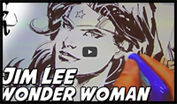 How to Draw Wonder Woman