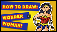 How to Draw Wonder Woman!