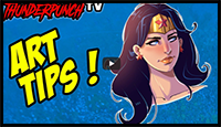 Step by Step Drawing - Wonder Woman