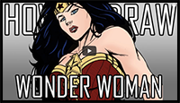 How To Draw Wonder Woman